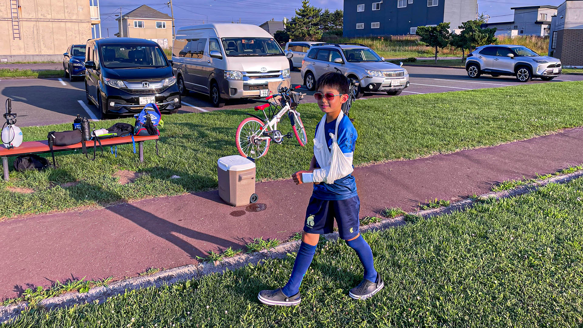 初めての大きな怪我